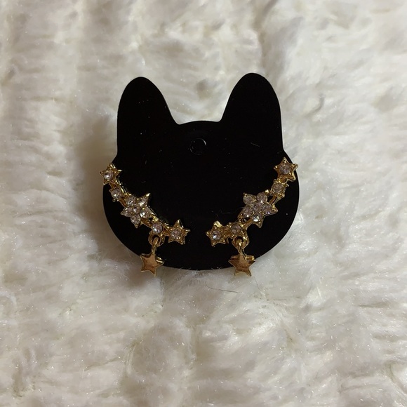 3 for 10 EARRINGS - star flower - Picture 3 of 3